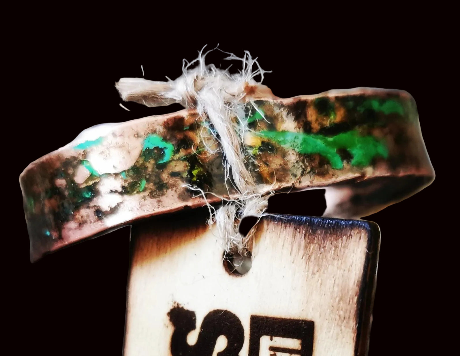 RMS Mulheim Shipwreck Copper Cuff Bracelet: Salvaged Patina Jewelry